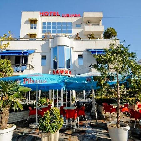 Hotel Lubjana Тирана Екстер'єр фото