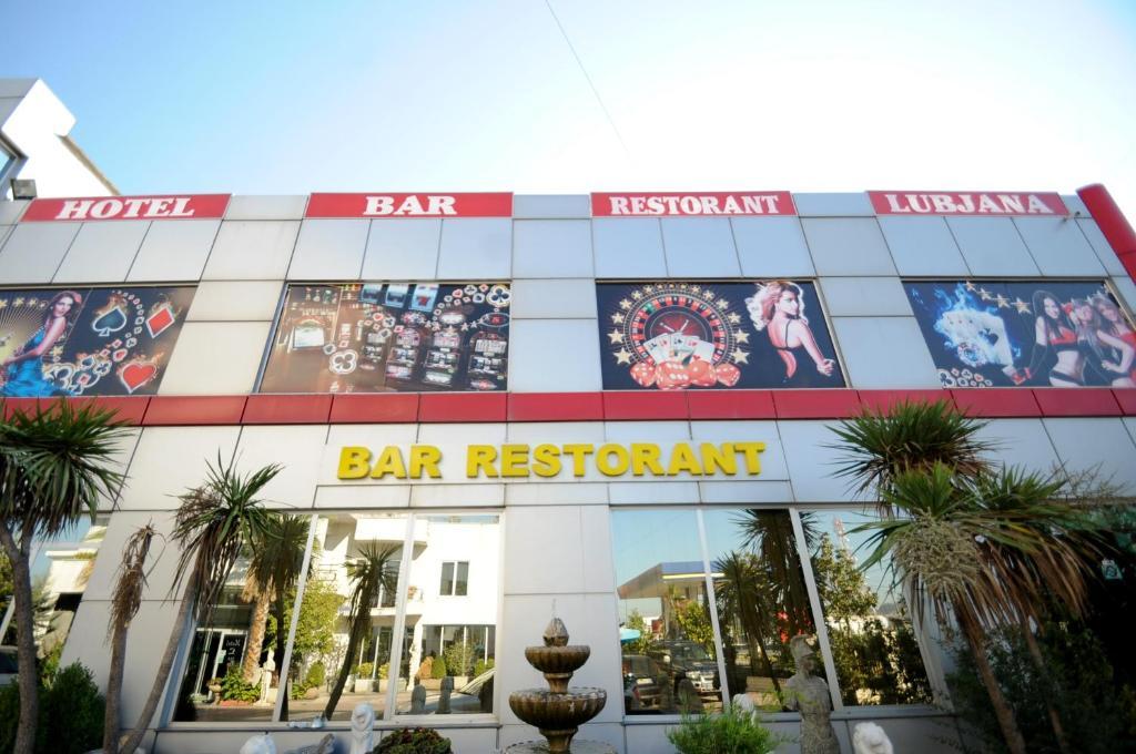 Hotel Lubjana Тирана Екстер'єр фото